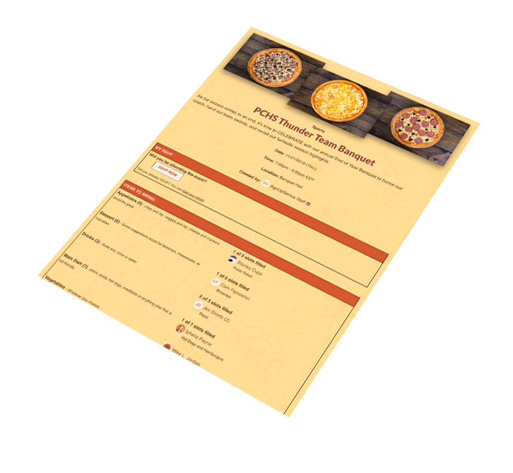 Plan an Awards Banquet